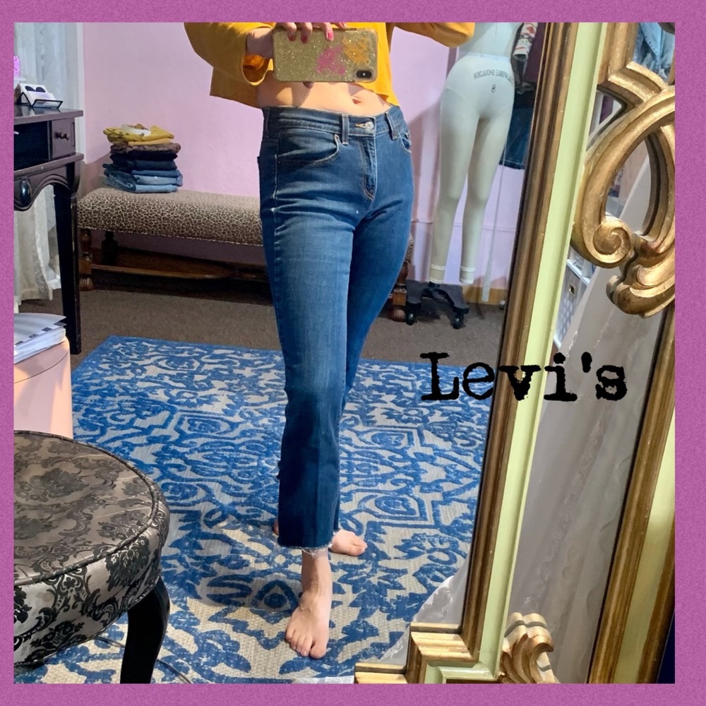 Levi’s 505 dark denim ~ 4